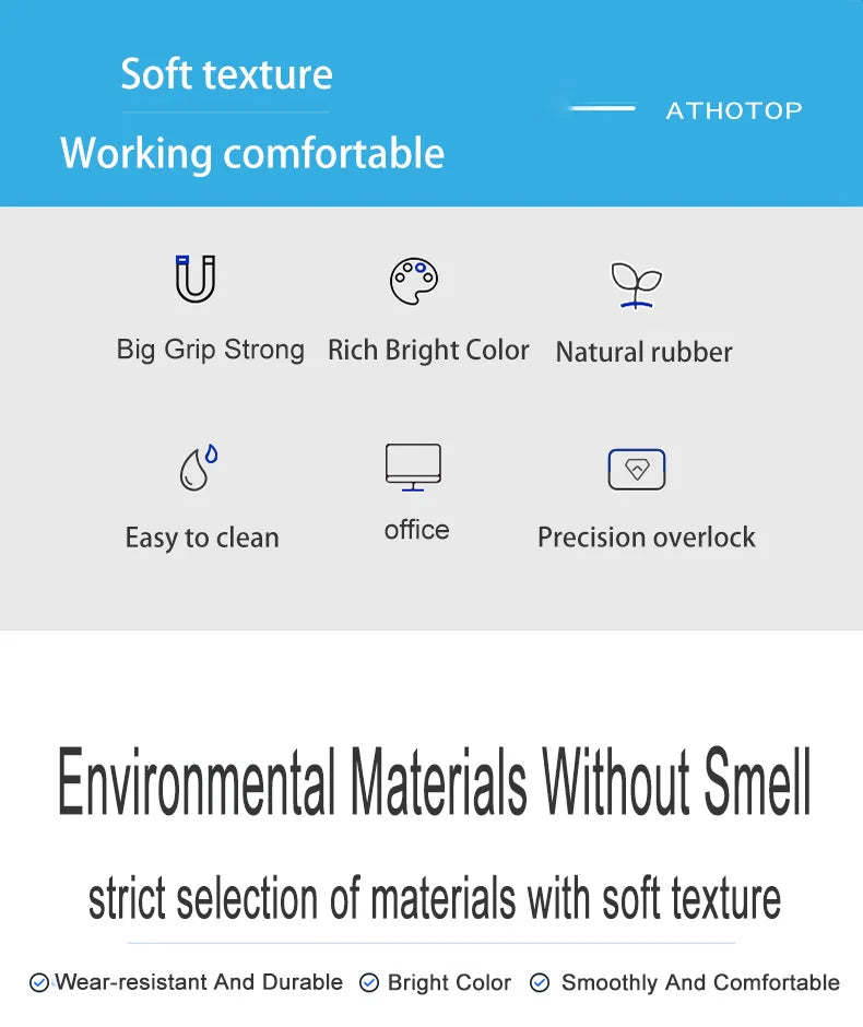 Buntes Gamer Mauspad Cloud Design 90x40cm für PC Schreibtisch