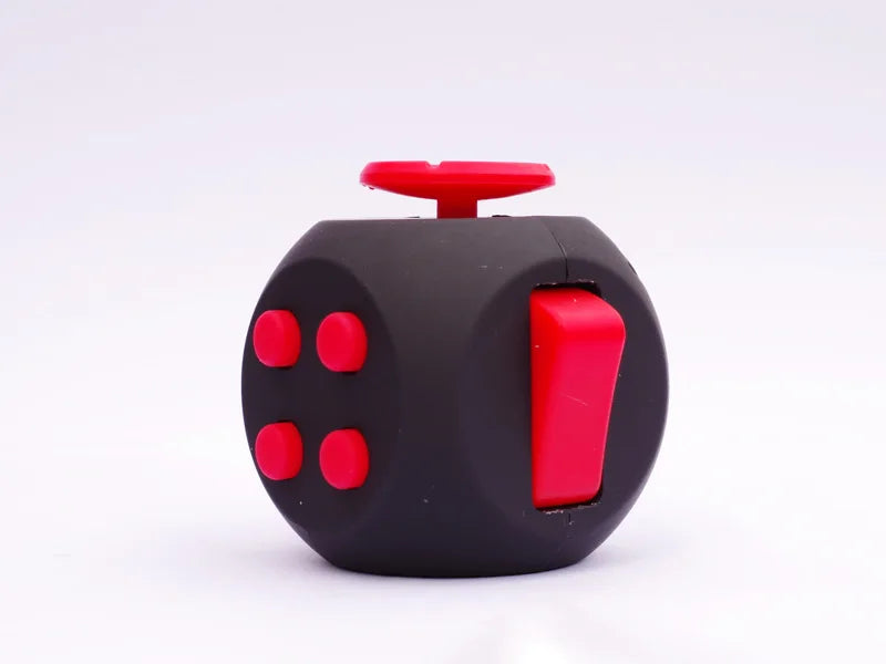 Fidget Cube EDC Antistress Würfel mit 12 Seiten für Fokus und Entspannung