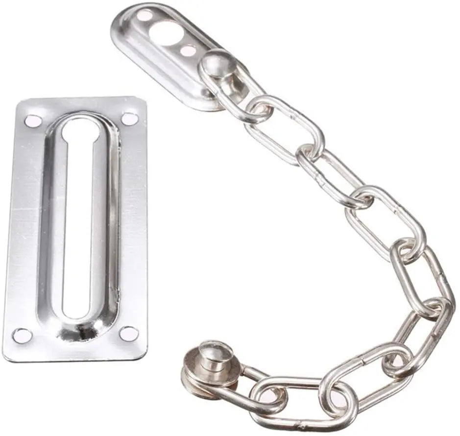 Sicherheitskettenschloss aus Edelstahl mit Diebstahlsicherung für Türen