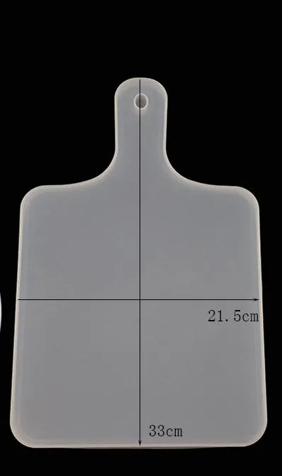 Große rechteckige Silikonform Teeteller Untersetzer Epoxidharz DIY Form