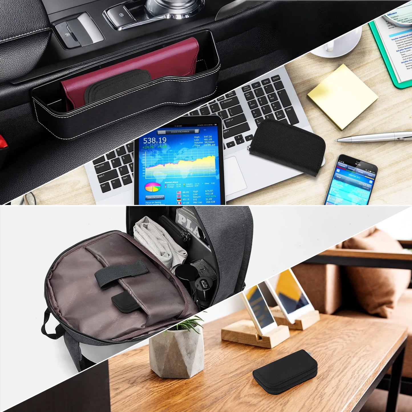 Robuste Speicherkarten-Etui mit Platz für SD, CF, MicroSD Karten