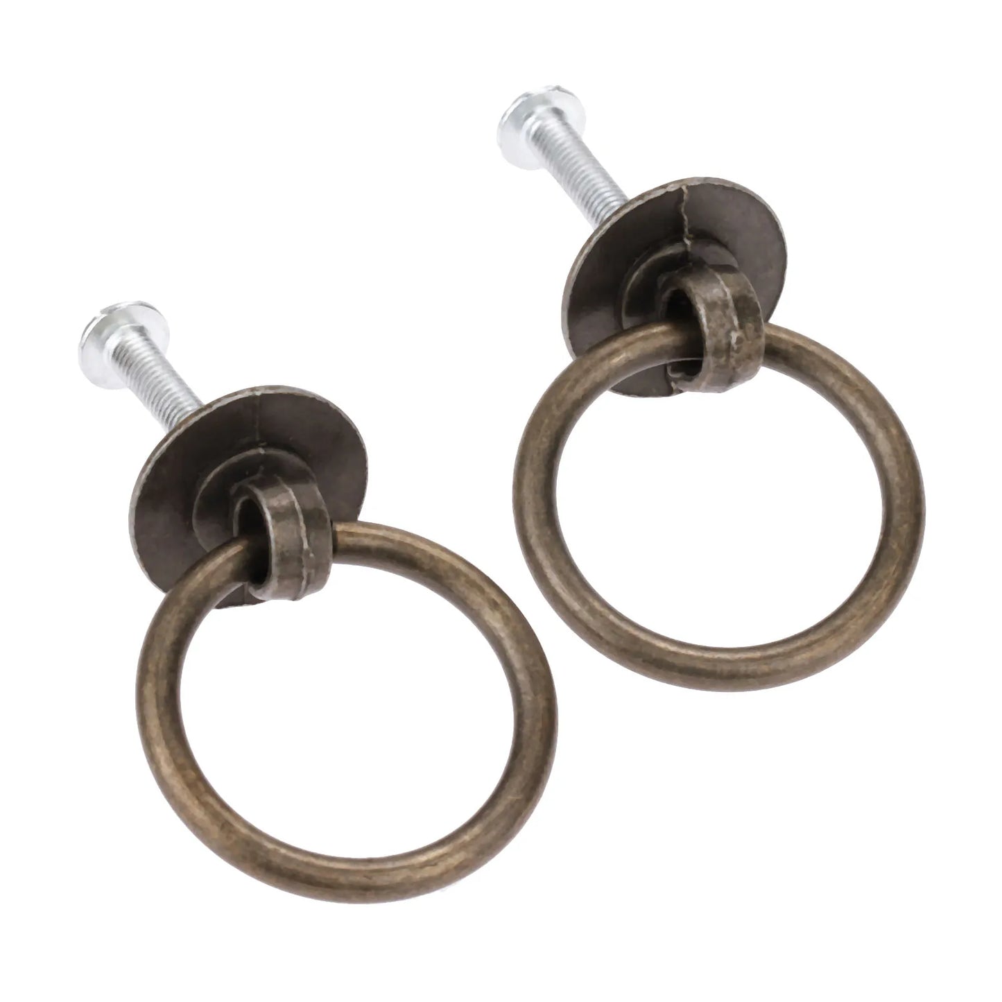 Antike Bronze Möbelgriff Knopf aus Zinklegierung 40x30mm Set