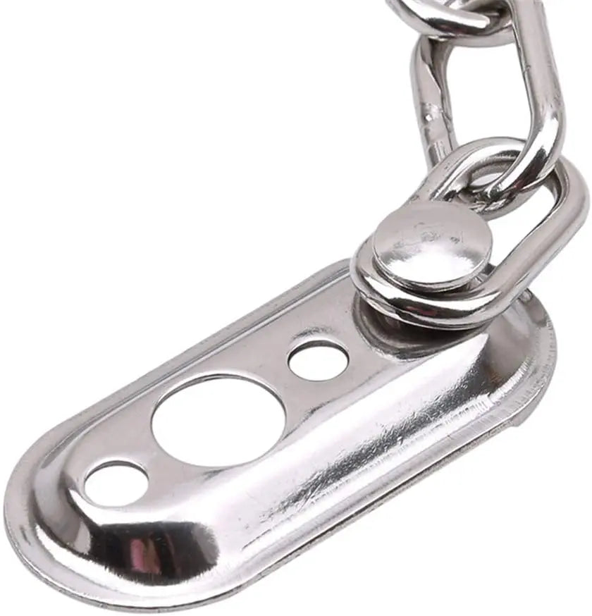 Sicherheitskettenschloss aus Edelstahl mit Diebstahlsicherung für Türen