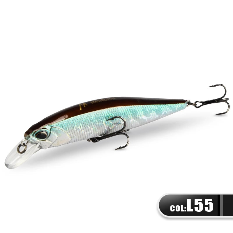 Professioneller schwimmender Wobbler Angelköder Minnow 14g 0,8 bis 1,0 m-Yabubest - Home & More