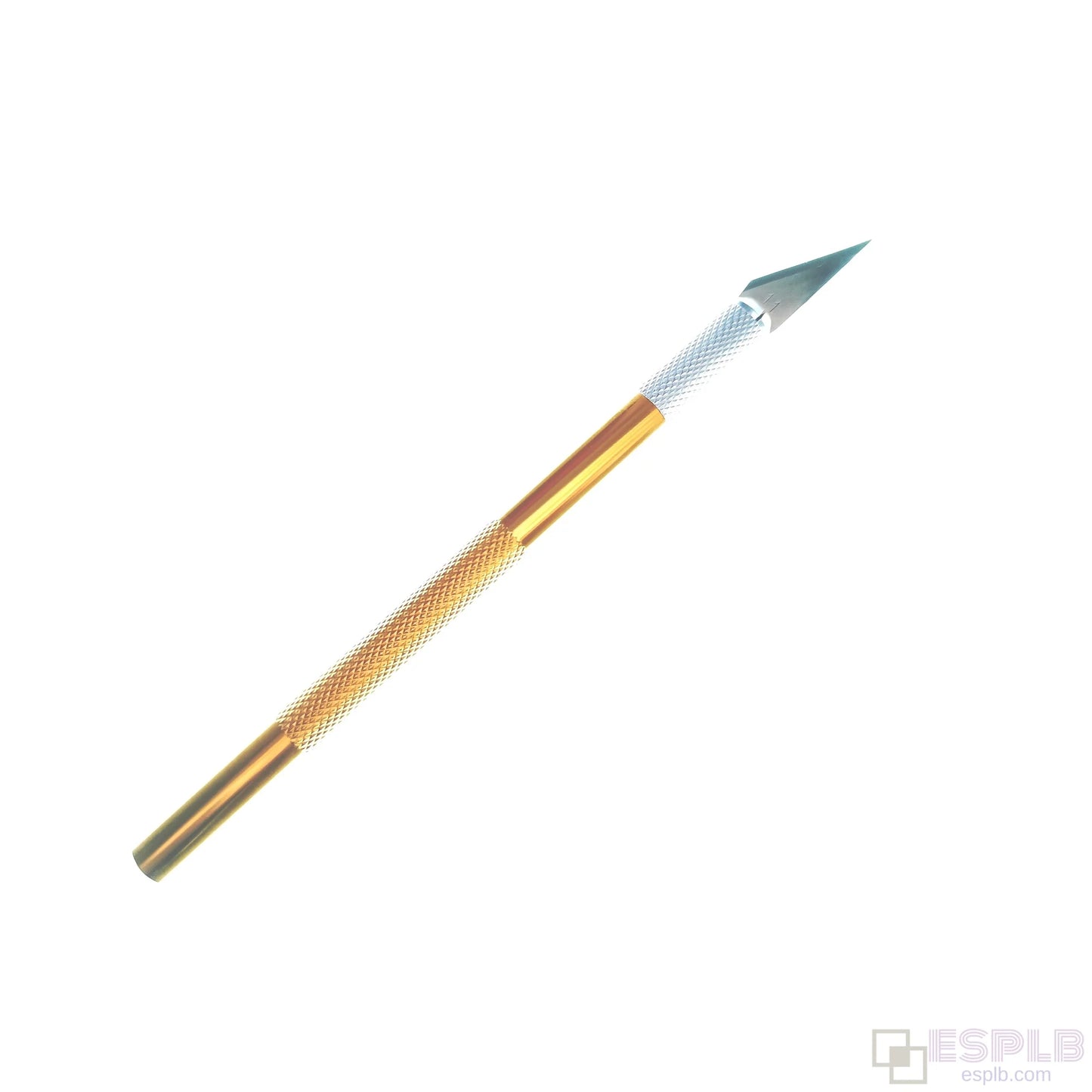 Metall Bastelmesser mit rutschfestem Griff und extra Klingen Set