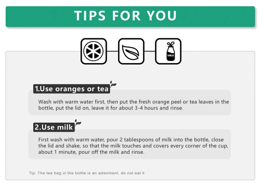 Tragbare UZSPACE Tritan Wasserflasche BPA frei mit Riemen 350 bis 1000 ml