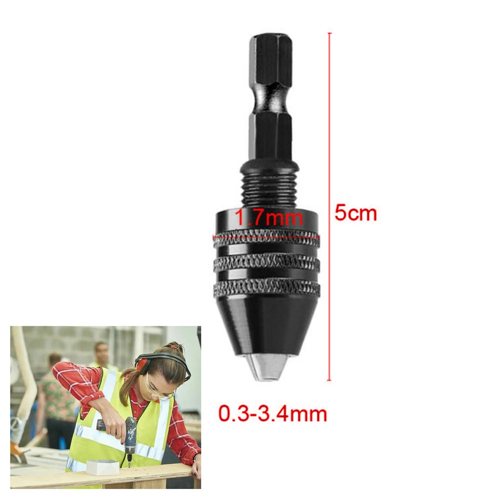 Schneller Werkzeugwechsel: Mini-Schnellspannbohrfutter 0,3–8mm mit 1/4 Schaft