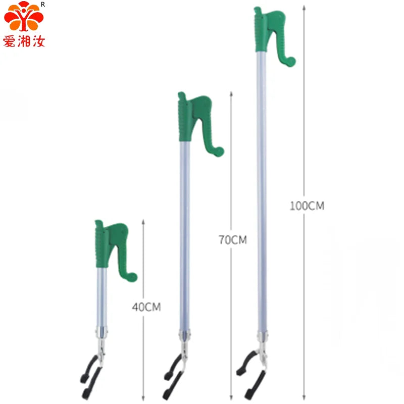 Müllzange mit 1 Meter langem Arm Wiederverwendbares Aufnahmewerkzeug