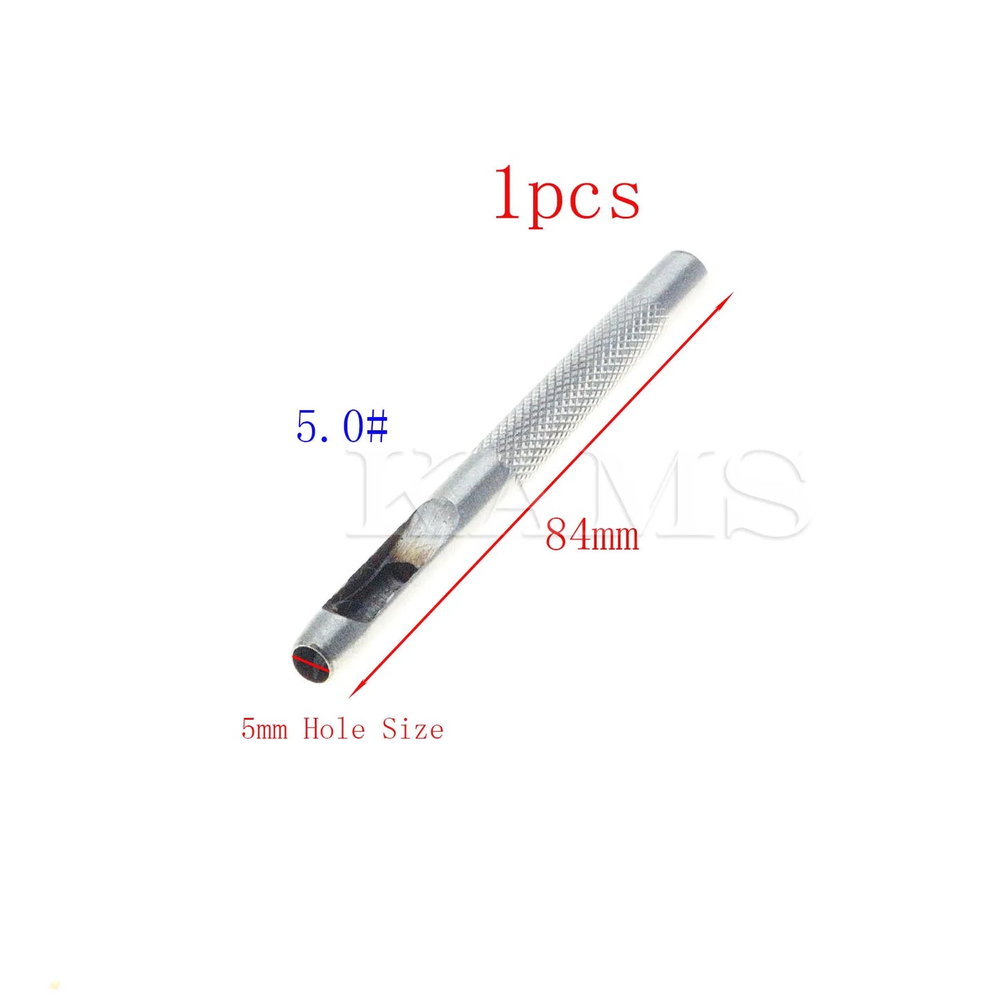 Lederwerkzeug Lochstanzer Set 1 bis 25 mm für Leder und Leinwand