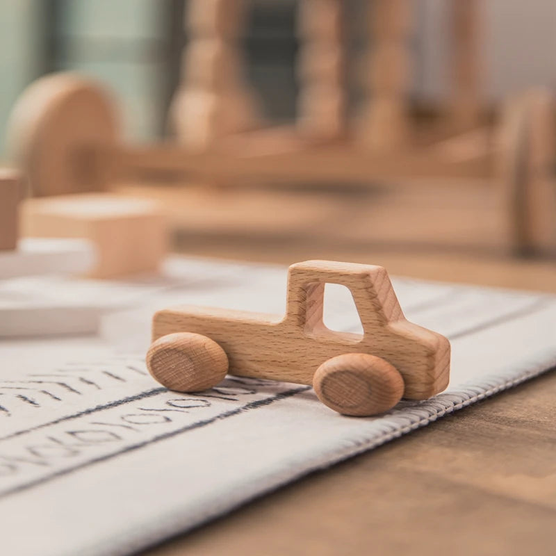 BPA freier Silikon Beißring Auto Spielzeug für Kinder