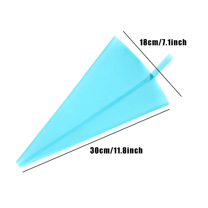 Wiederverwendbare Silikon Gebäcktasche für Kuchen Dekorieren DIY