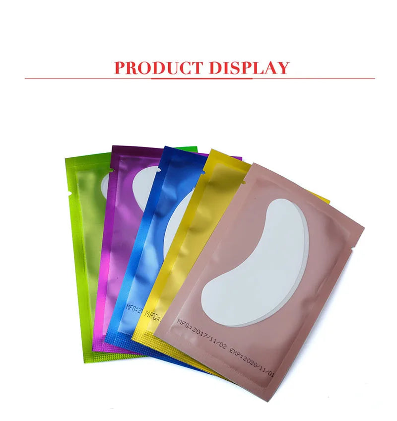 Hydrogel Augenpflaster für Wimpernverlängerung 50 bis 1000 Stück