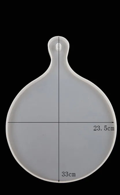 Große rechteckige Silikonform Teeteller Untersetzer Epoxidharz DIY Form