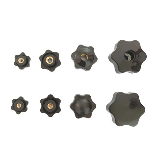 Ergonomische Pflaumen Handspannmuttern M4 M5 M6 M8 M10 M12 Set