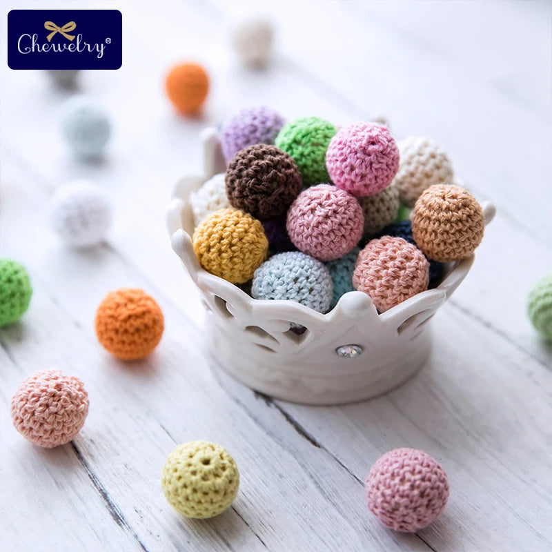 Natürlich sichere 16mm Holzperlen für Baby Beißringe und Schmuck