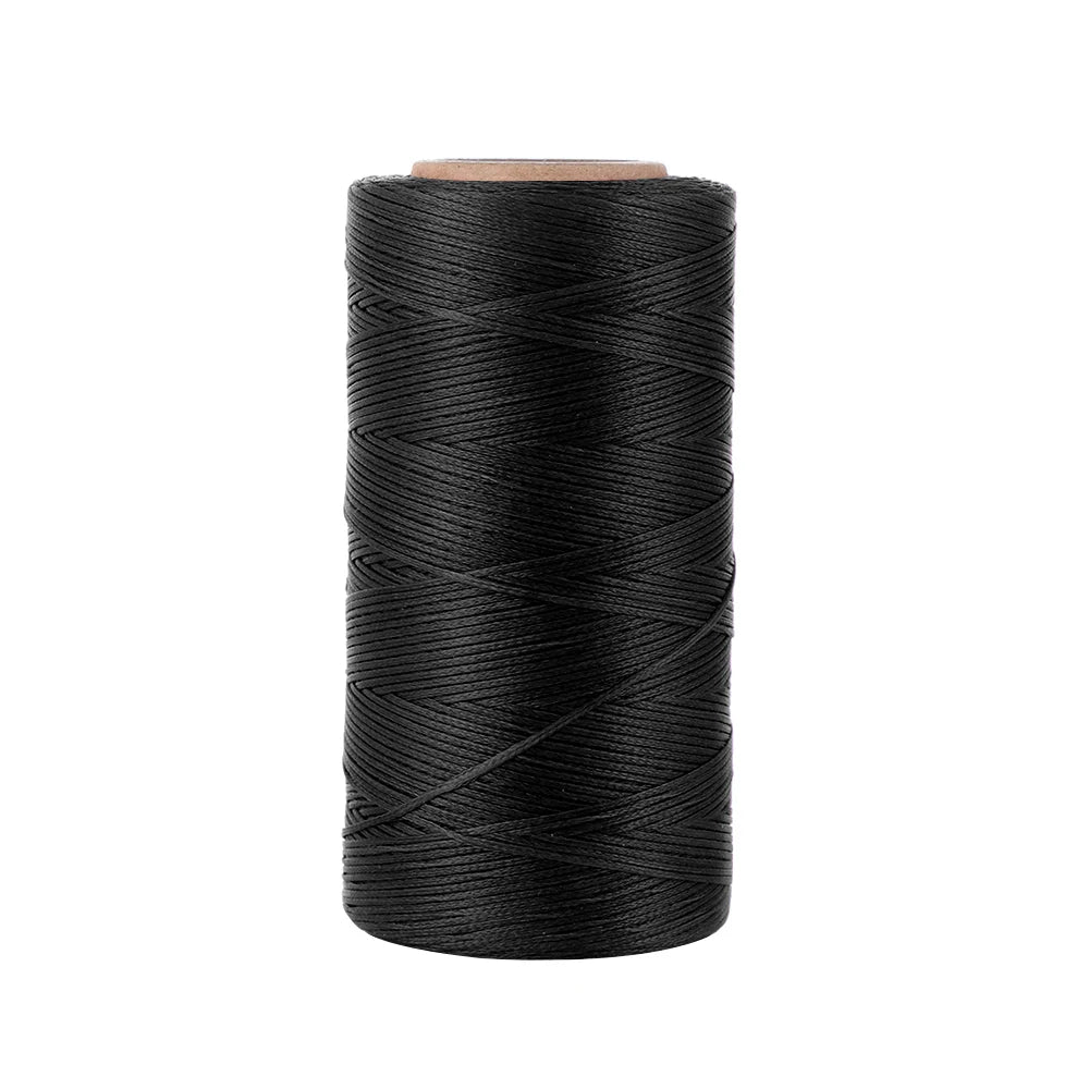 260m Gewachste Nähschnur 1mm für Lederarbeiten – 8 Farben-Yabubest - Home & More