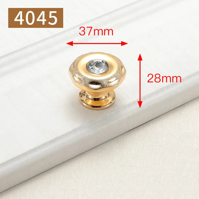 Möbelgriff Goldfarben Nordischer Stil Zinklegierung für Möbel