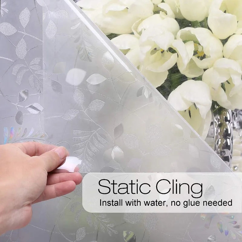 Statische Fensterfolie für mehr Privatsphäre und UV Schutz