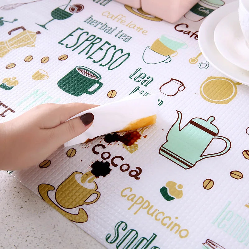 Vielseitige 2m Schutzfolie für Schubladen Regale Küchenmatte Wasserdicht