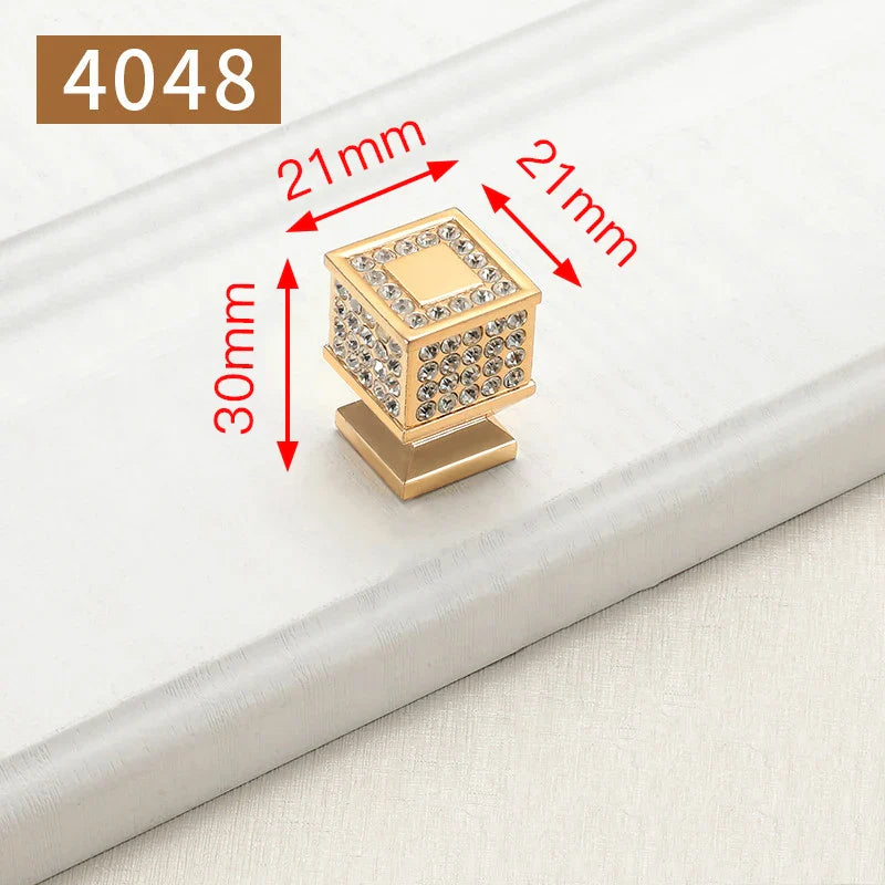 Möbelgriff Goldfarben Nordischer Stil Zinklegierung für Möbel