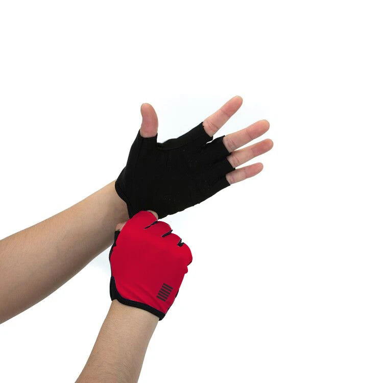 Halb Finger Fahrradhandschuhe mit XRd Polster für MTB und Rennrad Sport