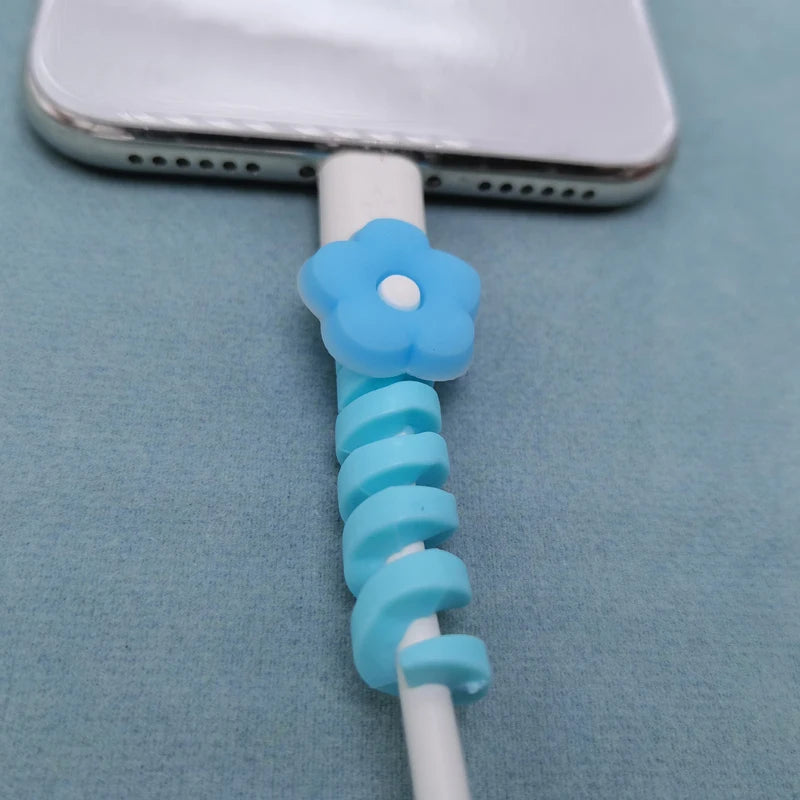 Cartoon Kabelschutz für USB Ladekabel Datenkabel Kopfhörer Schutz Organizer