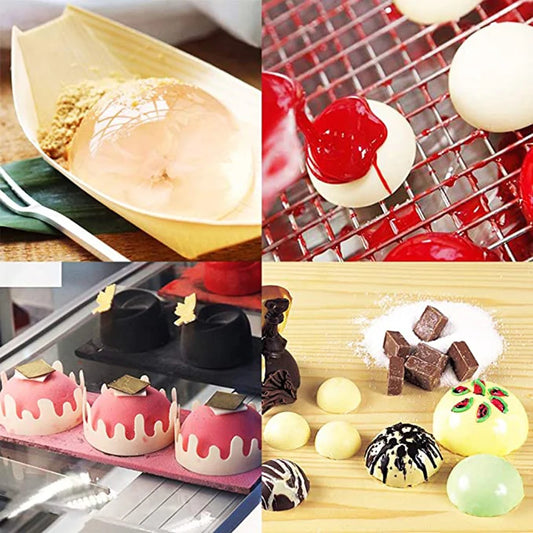Halbkugel Silikonform zum Backen von Pralinen Mousse Kuchen 3D