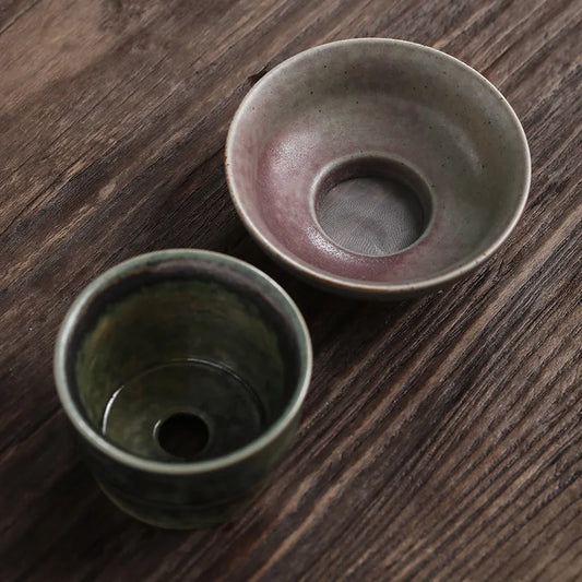 Porzellan Teesieb für feine Teeblätter