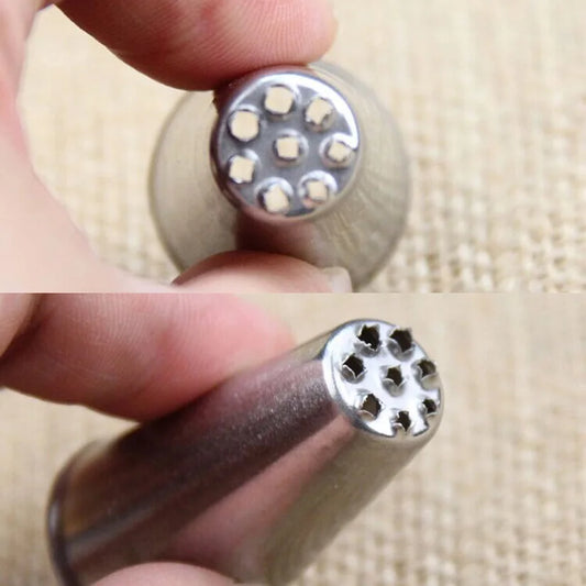 Edelstahl Spritztüllen Set – Vielseitig für Kuchen - Gebäck Deko