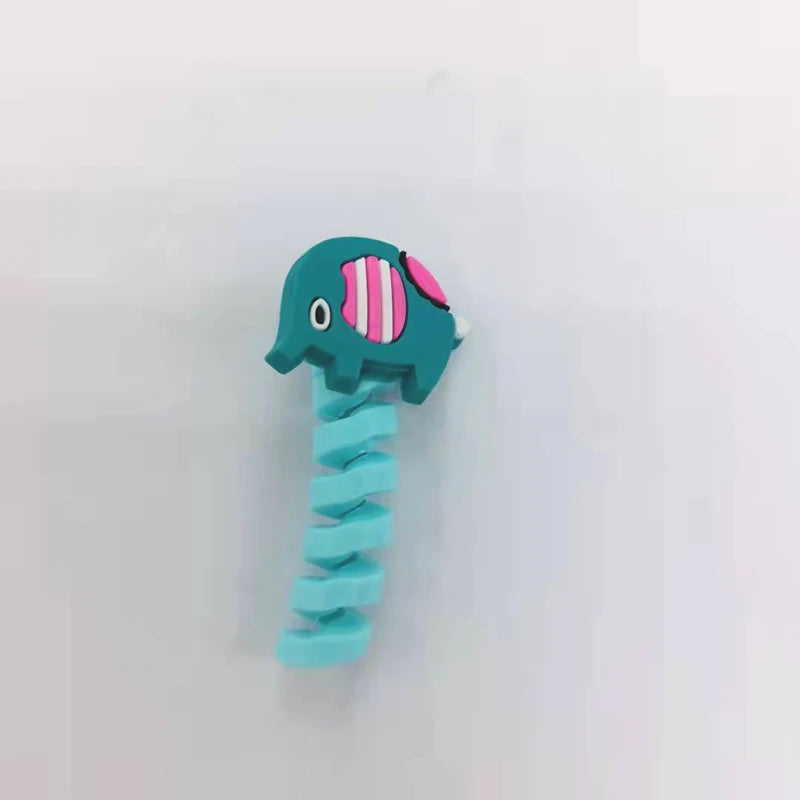 Cartoon Kabelschutz für USB Ladekabel Datenkabel Kopfhörer Schutz Organizer