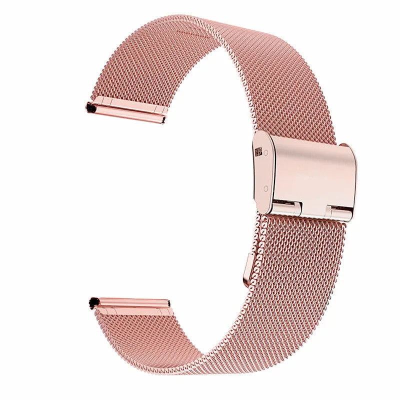 Universal Milanese Armband Edelstahl 18mm 20mm 22mm Smartwatch Uhr