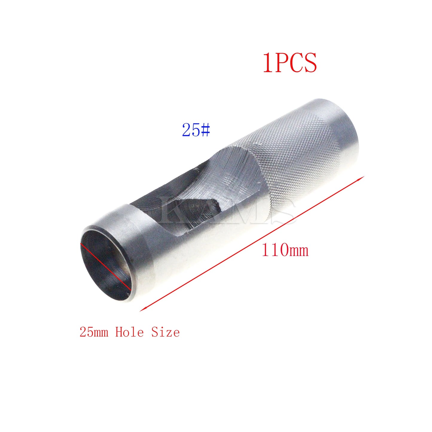 Lederwerkzeug Lochstanzer Set 1 bis 25 mm für Leder und Leinwand