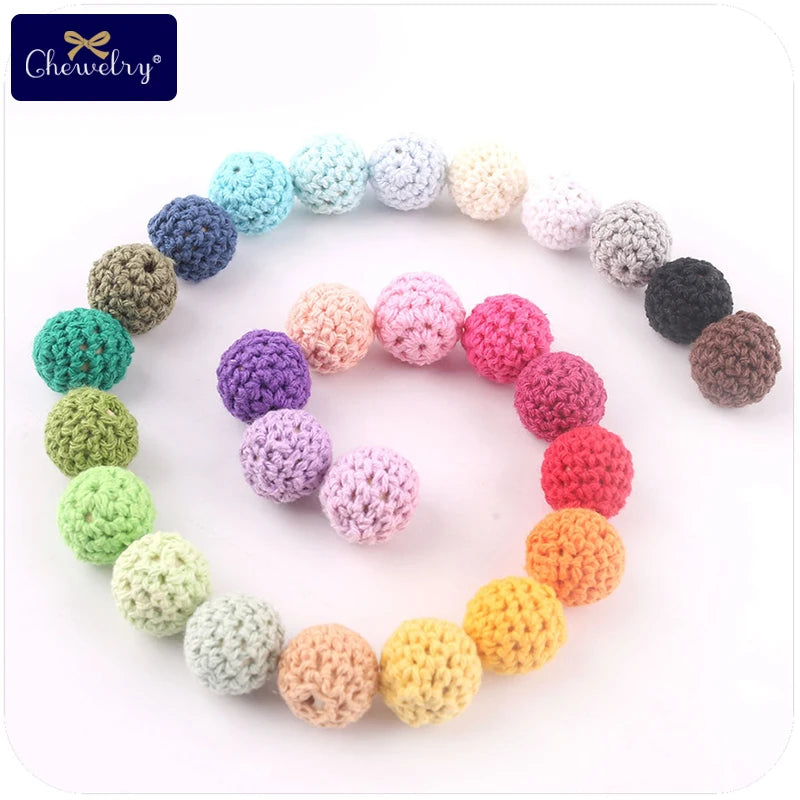 Natürlich sichere 16mm Holzperlen für Baby Beißringe und Schmuck