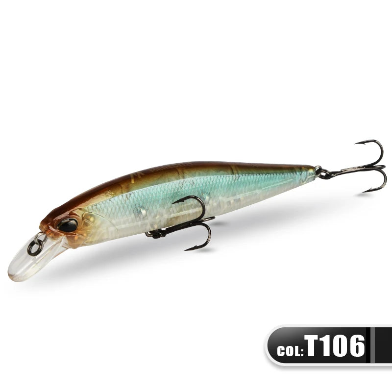 Professioneller schwimmender Wobbler Angelköder Minnow 14g 0,8 bis 1,0 m-Yabubest - Home & More