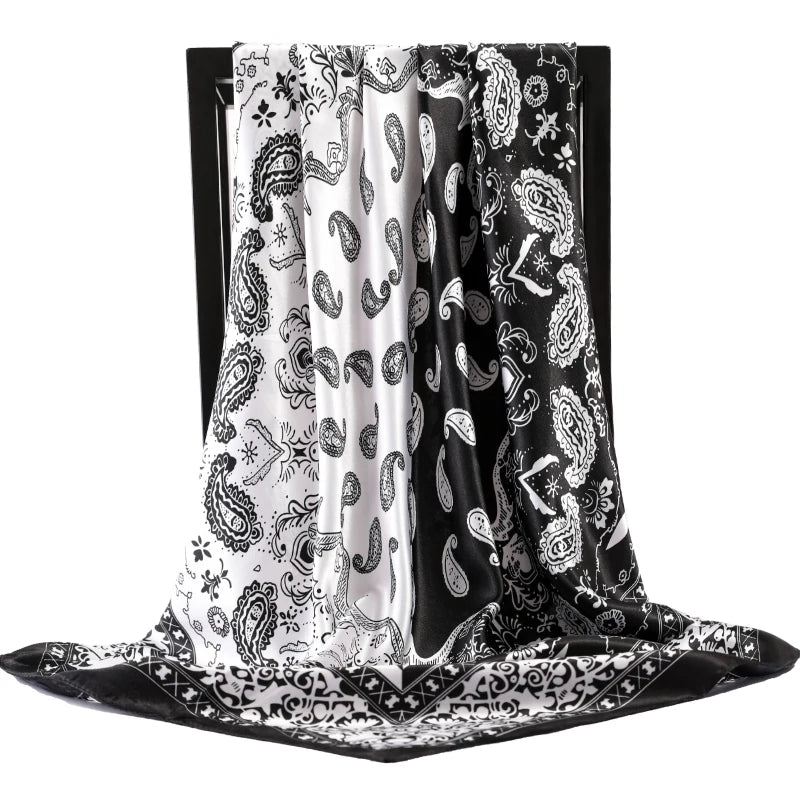 Stilvolles Polyester Halstuch für Damen - Vielseitiger Retro Look