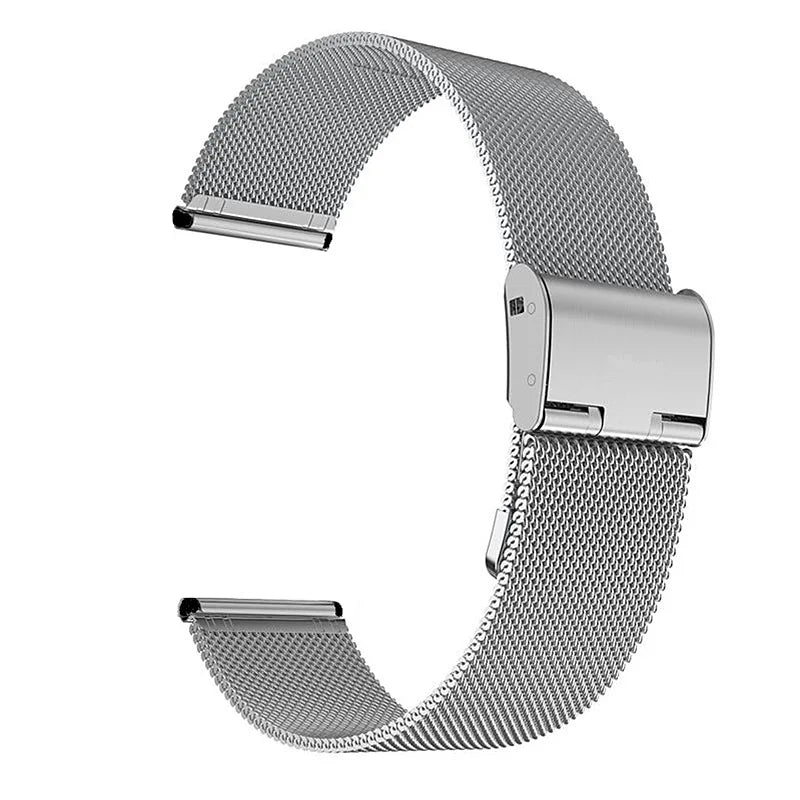 Universal Milanese Armband Edelstahl 18mm 20mm 22mm Smartwatch Uhr