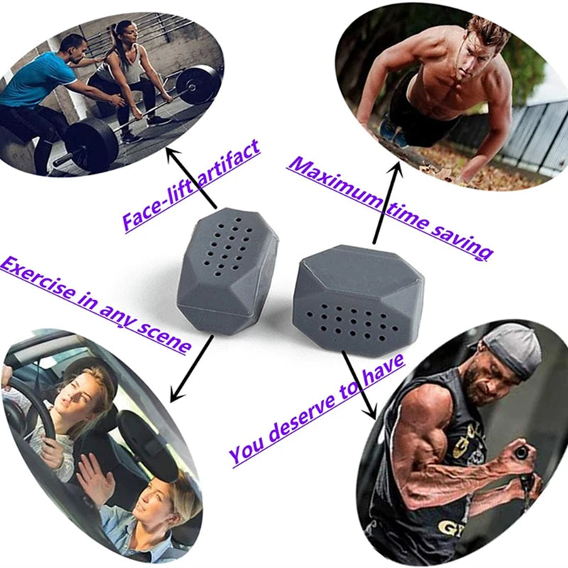 Kiefertrainer 50 60lbs Fitness Ball für Gesicht Hals Muskeltraining Unisex