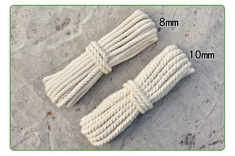 Handgemachte Makramee Baumwoll Schnur für DIY Dekoration-Yabubest - Home & More