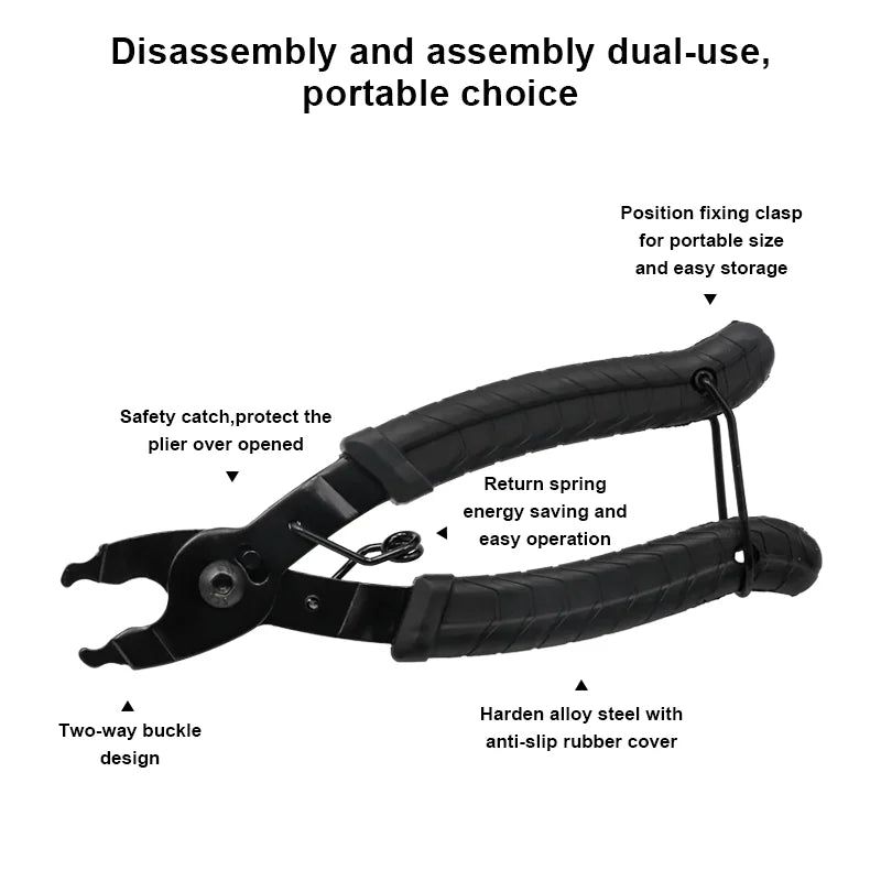 Fahrrad Kettenzange Quick Release Link Entferner Reparatur Werkzeug MTB