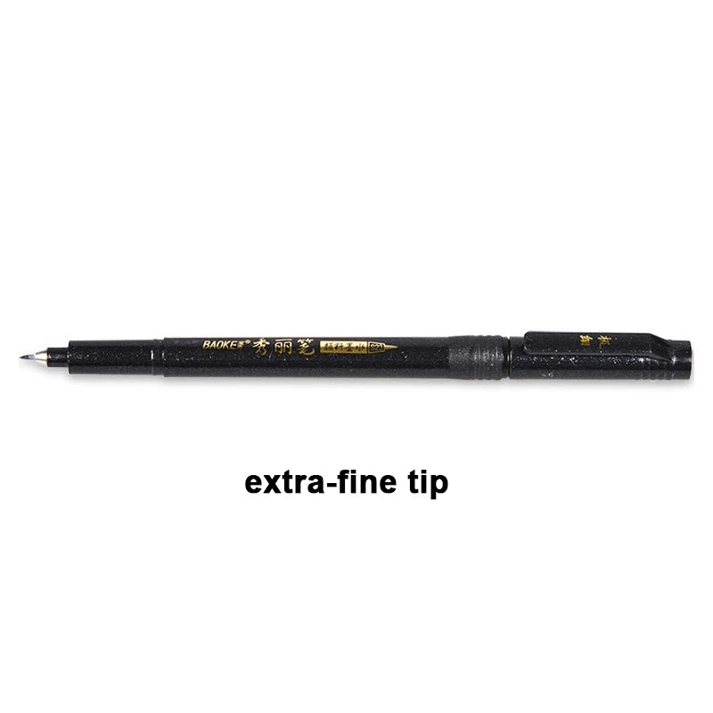 Kalligraphie Stift mit schwarzer Tinte für präzises Schreiben und Zeichnen