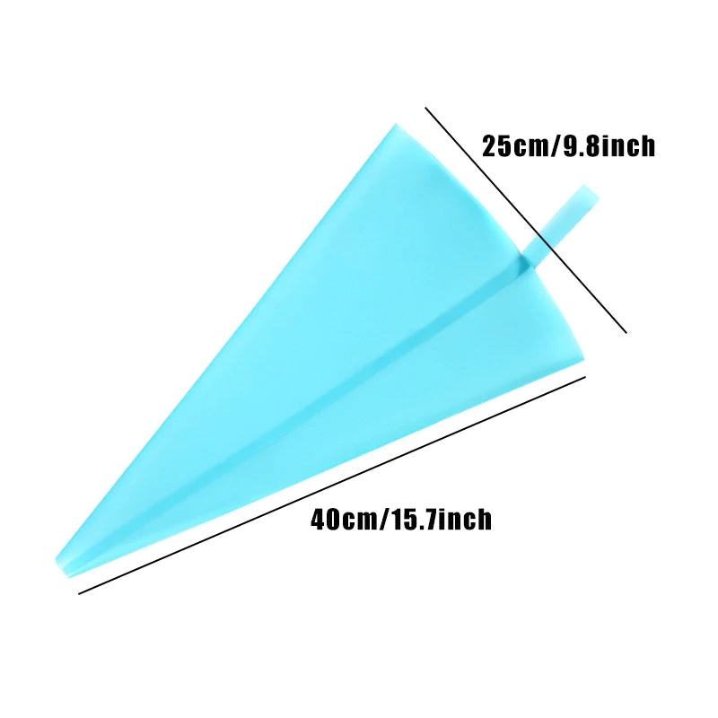 Wiederverwendbare Silikon Gebäcktasche für Kuchen Dekorieren DIY