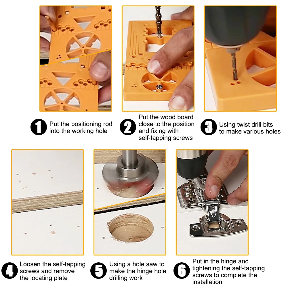 Einstellbare Hartmetall Bohrer Bits 35mm für präzises Holzbearbeiten