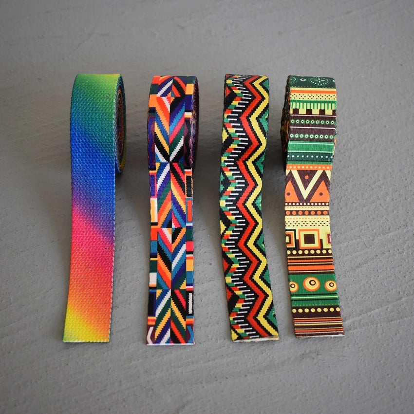 25 mm Gurtband 5 Yards bedruckt in 18 Farben für Taschen & Zubehör-Yabubest - Home & More