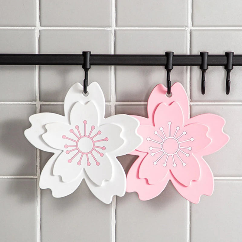 Lotus Silikon Untersetzer: Hitzeschutz - Design für Tassen - Küche