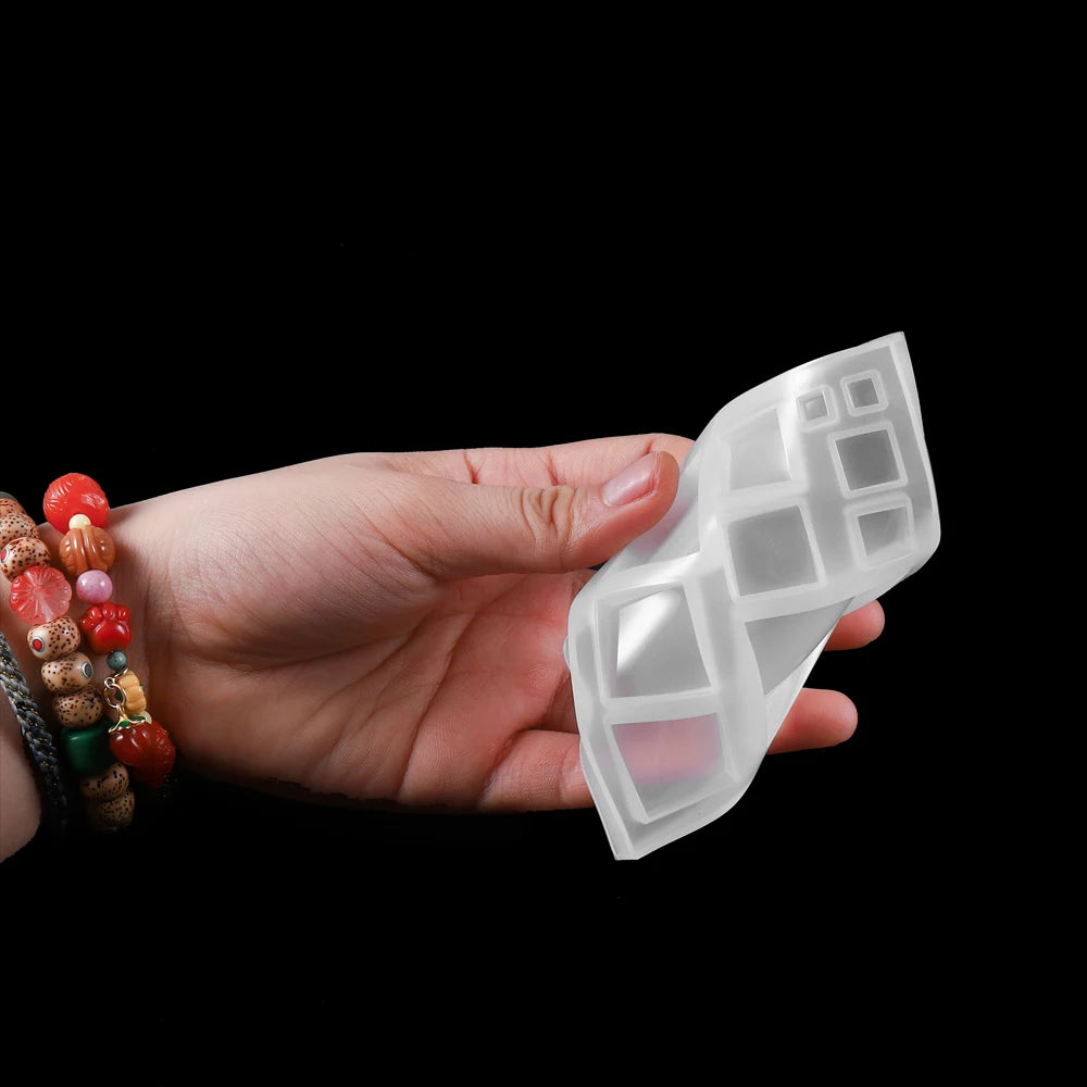 Herz Anhänger Silikonform für DIY Epoxidharz Schmuck Gussform Set