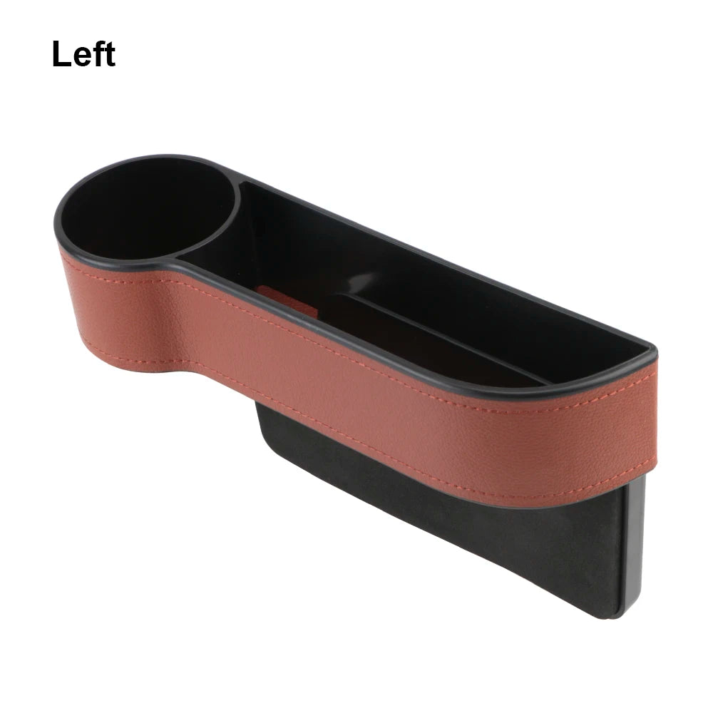 PU Leder Auto Sitz Lücke Organizer Box mit Ladefach für Vielseitige Nutzung