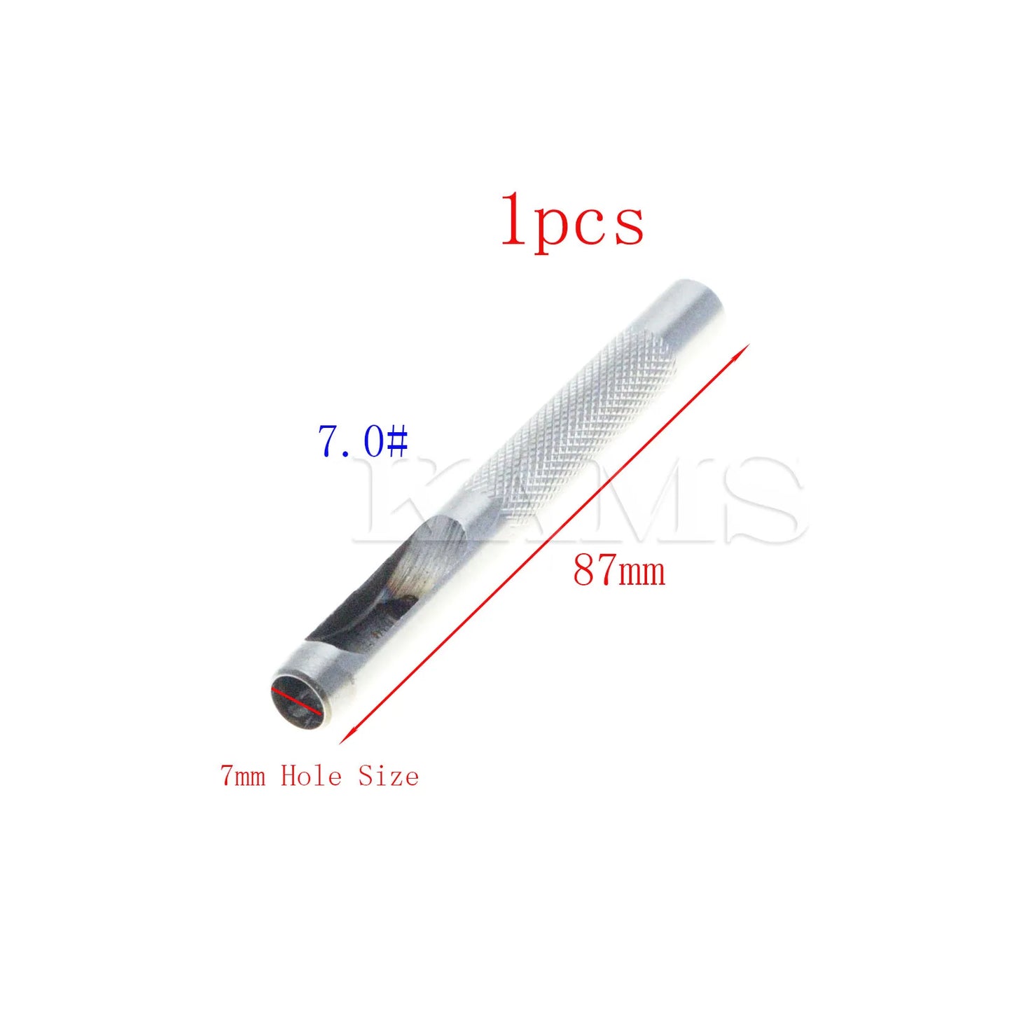 Lederwerkzeug Lochstanzer Set 1 bis 25 mm für Leder und Leinwand