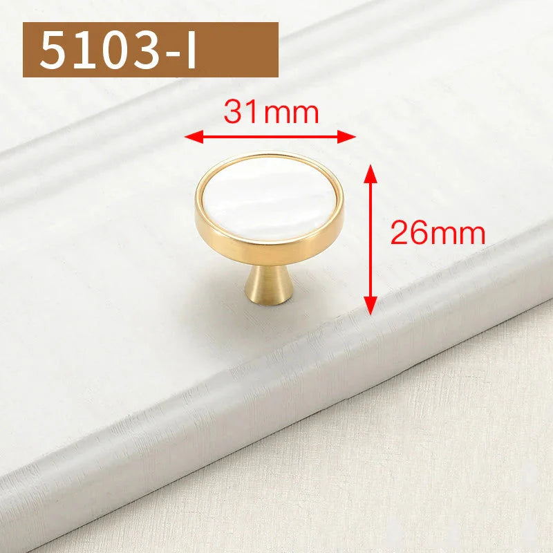 Möbelgriff Goldfarben Nordischer Stil Zinklegierung für Möbel