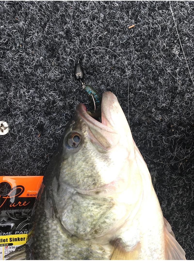 Texas Rig Bleisinker Bullet Gewicht 1,8 bis 28 Gramm für Angelzubehör