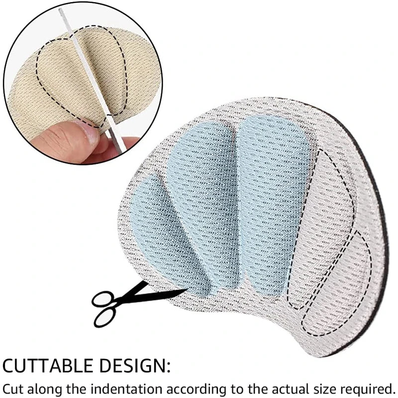 Selbstklebende Komfort Einlegesohlen zur Schmerzlinderung im Absatz